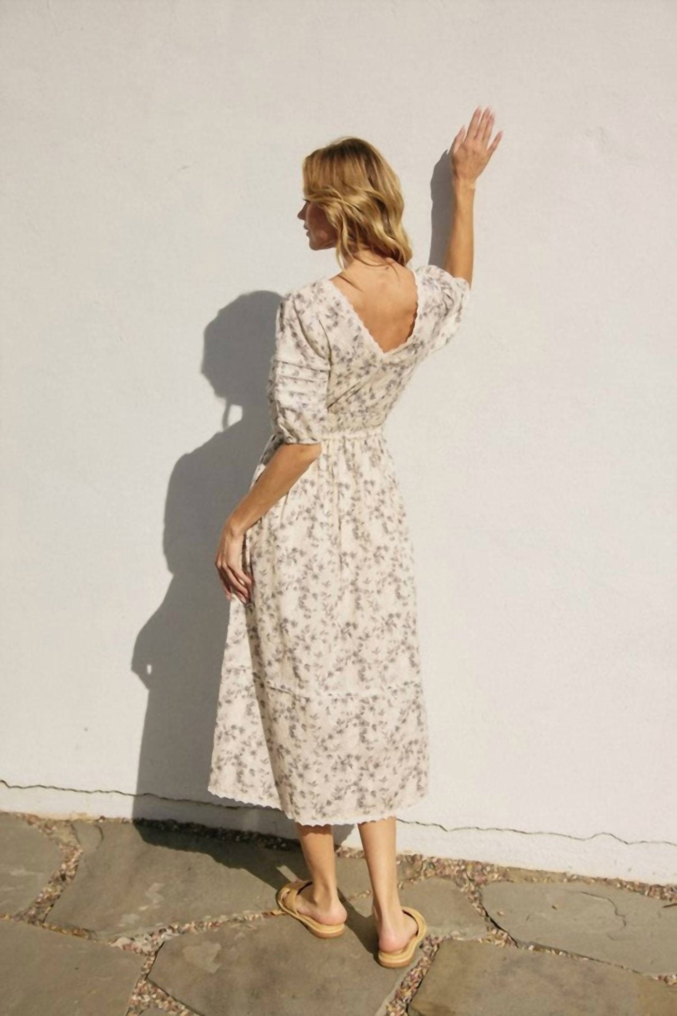Dress Forum - Edie Midi Dress - clothing - cotton - dresses
