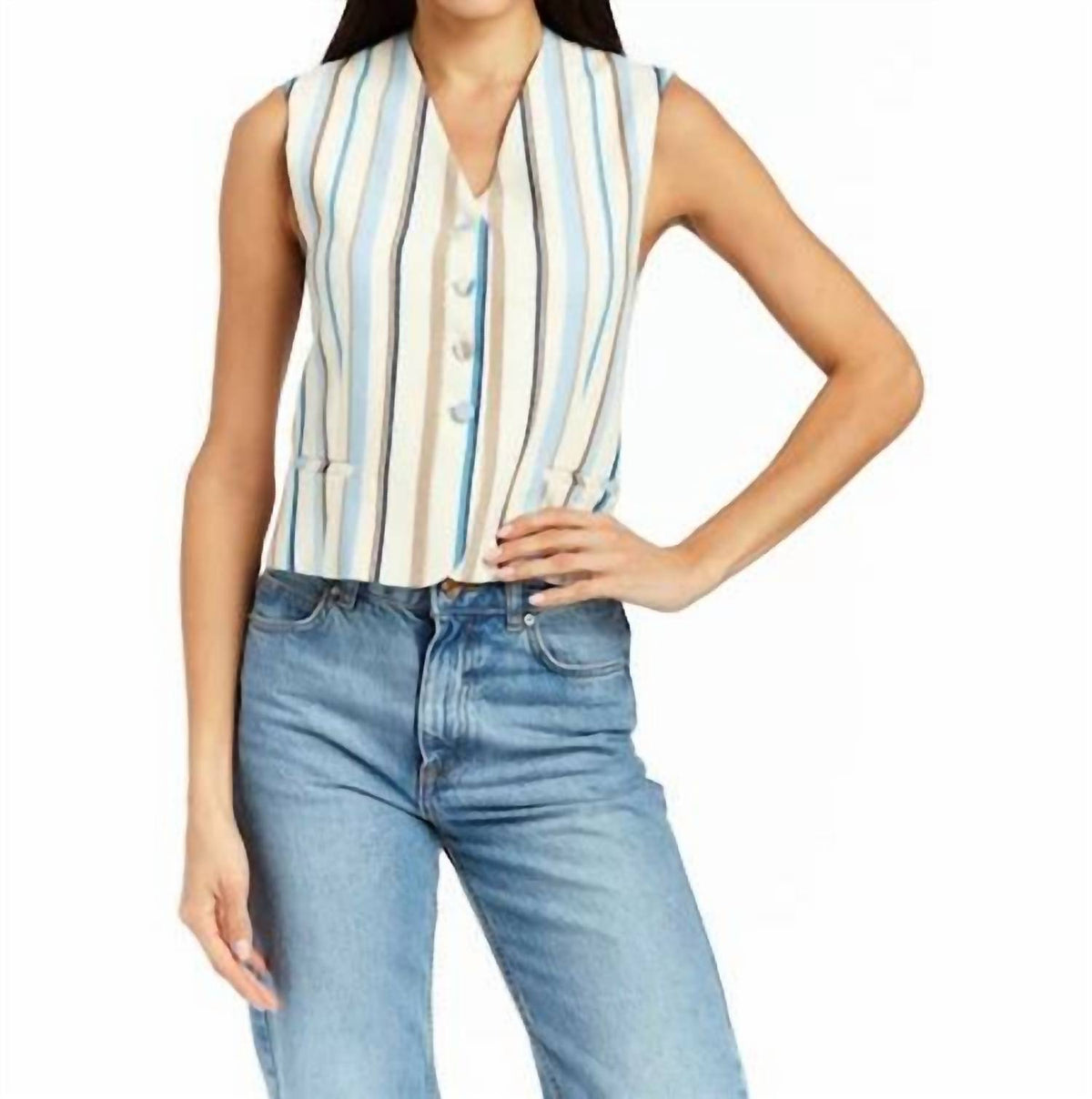 Drew - Harper Striped Vest
