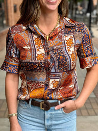 Drew - Kamila Button Front Top
