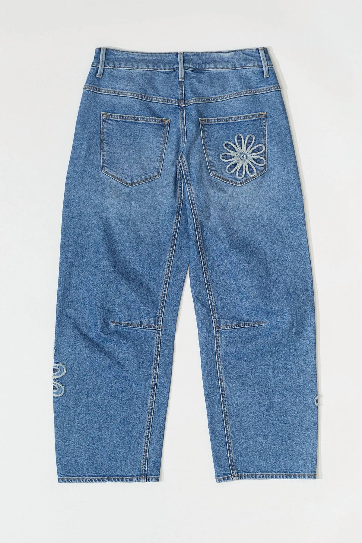 Driftwood - Barbie Barrel X Daisy Patchwork Jeans