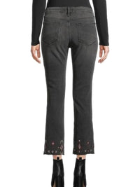 Driftwood - Colette Embroidered Cropped Jeans