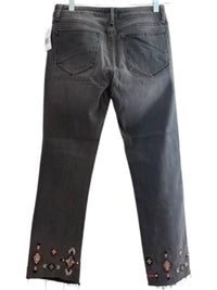 Driftwood - Colette Embroidered Cropped Jeans