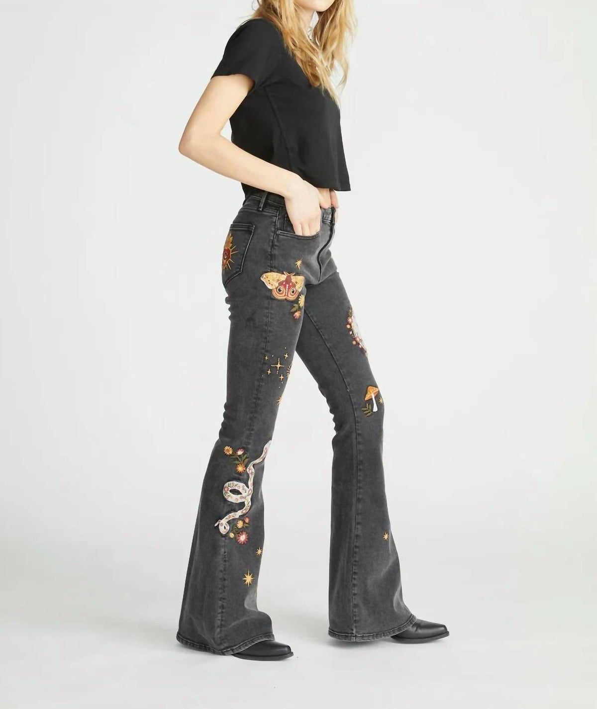 Driftwood - Farrah Flare Jean