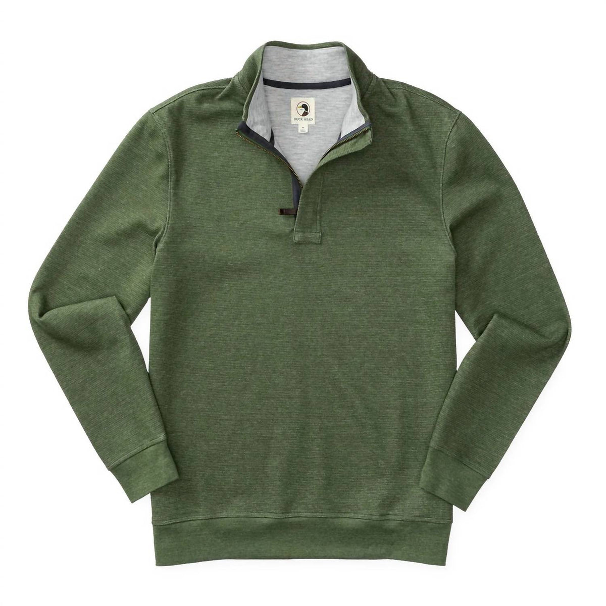 Duck Head - Bearing Pique Performance 1/4 Zip Pullover Sweater