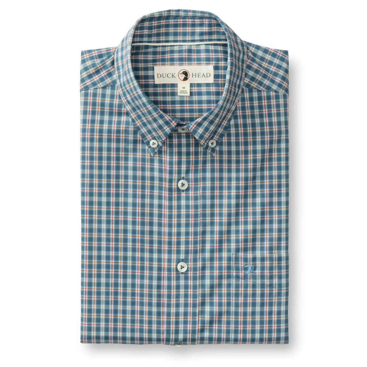 Duck Head - Fallon Plaid Performance Poplin Sport Shirt