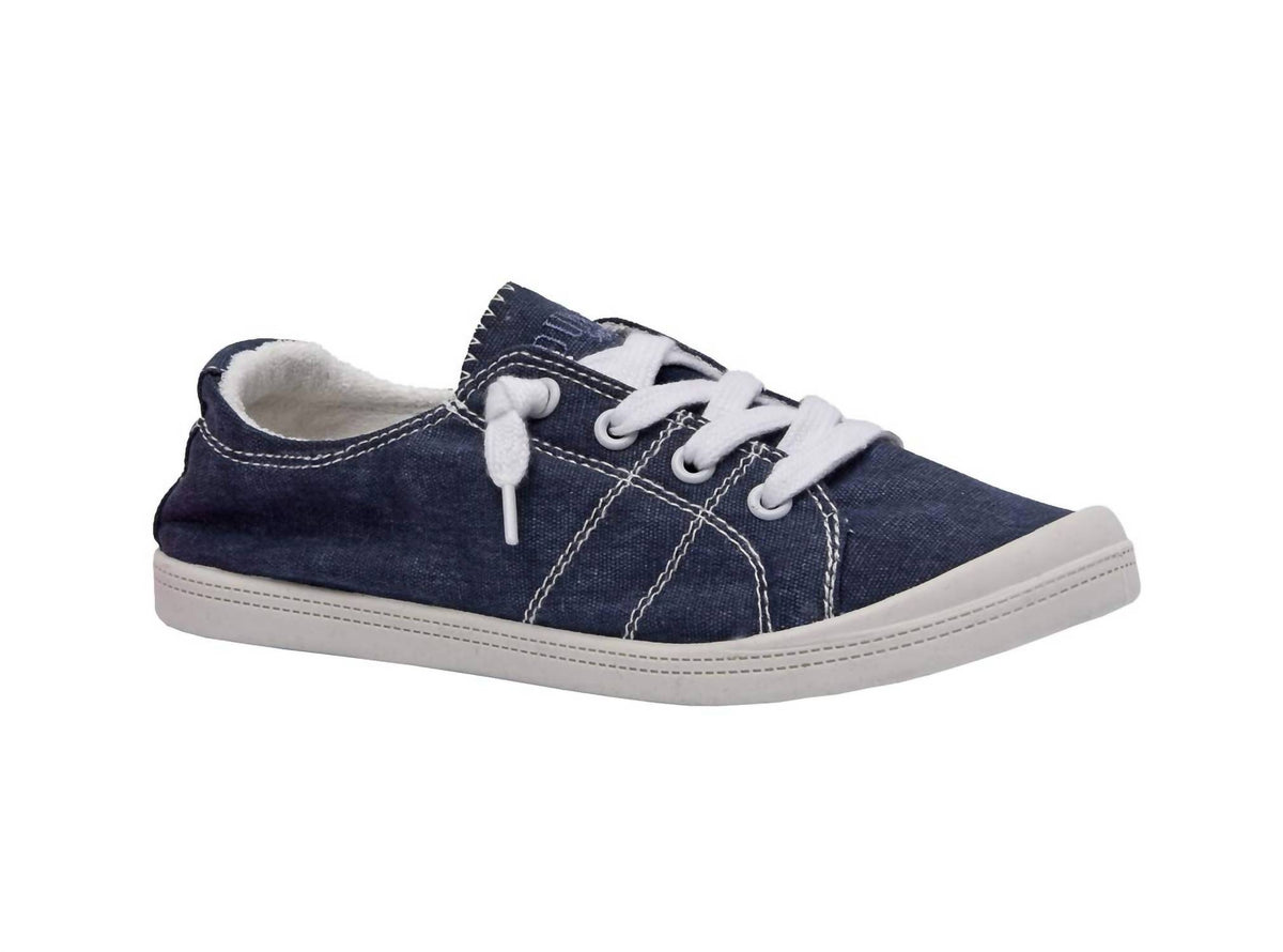 Dunes - Women's Reesa Canvas Slip On Shoes