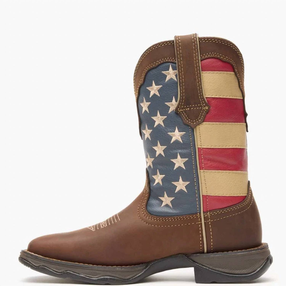 Durango Boots - Women's Lady Rebel Pull On Western Flag Boot