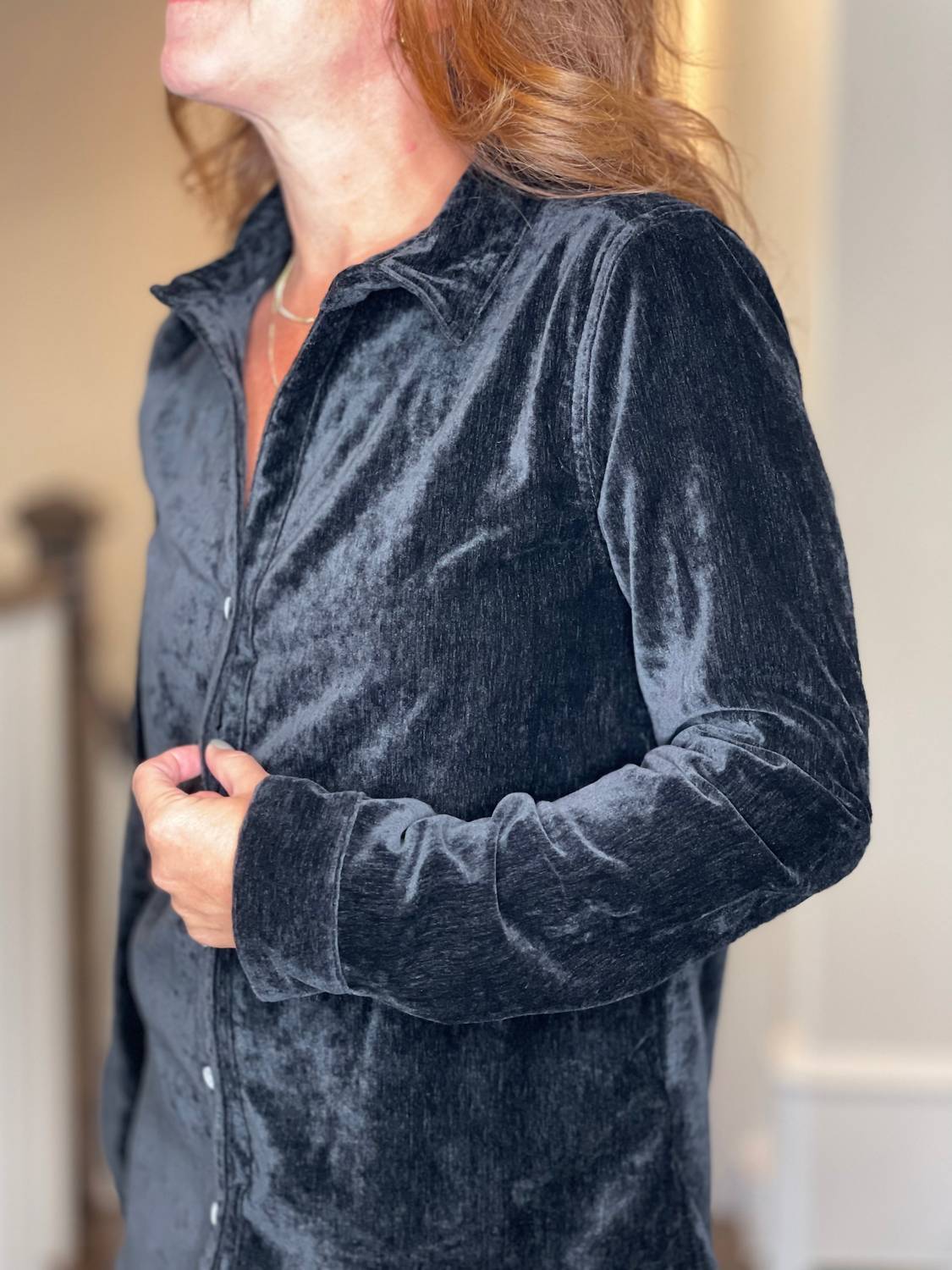 Dylan - Classic Velvet Shirt