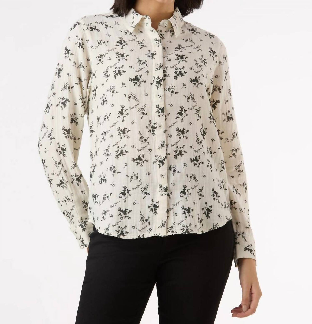 Dylan - Floral Print Long Sleeve Shirt