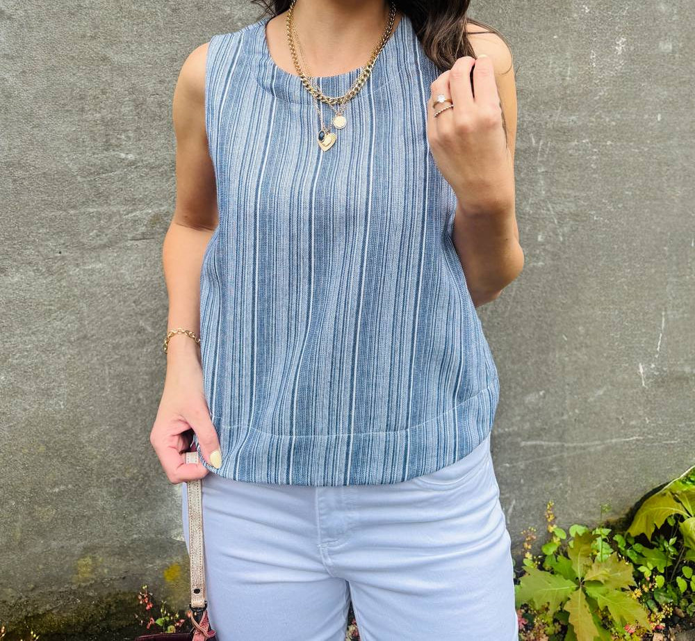 Dylan - Harbor Stripe Top