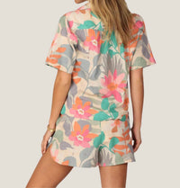 Dylan - Kendal Pattern Short - beige - clothing - cotton