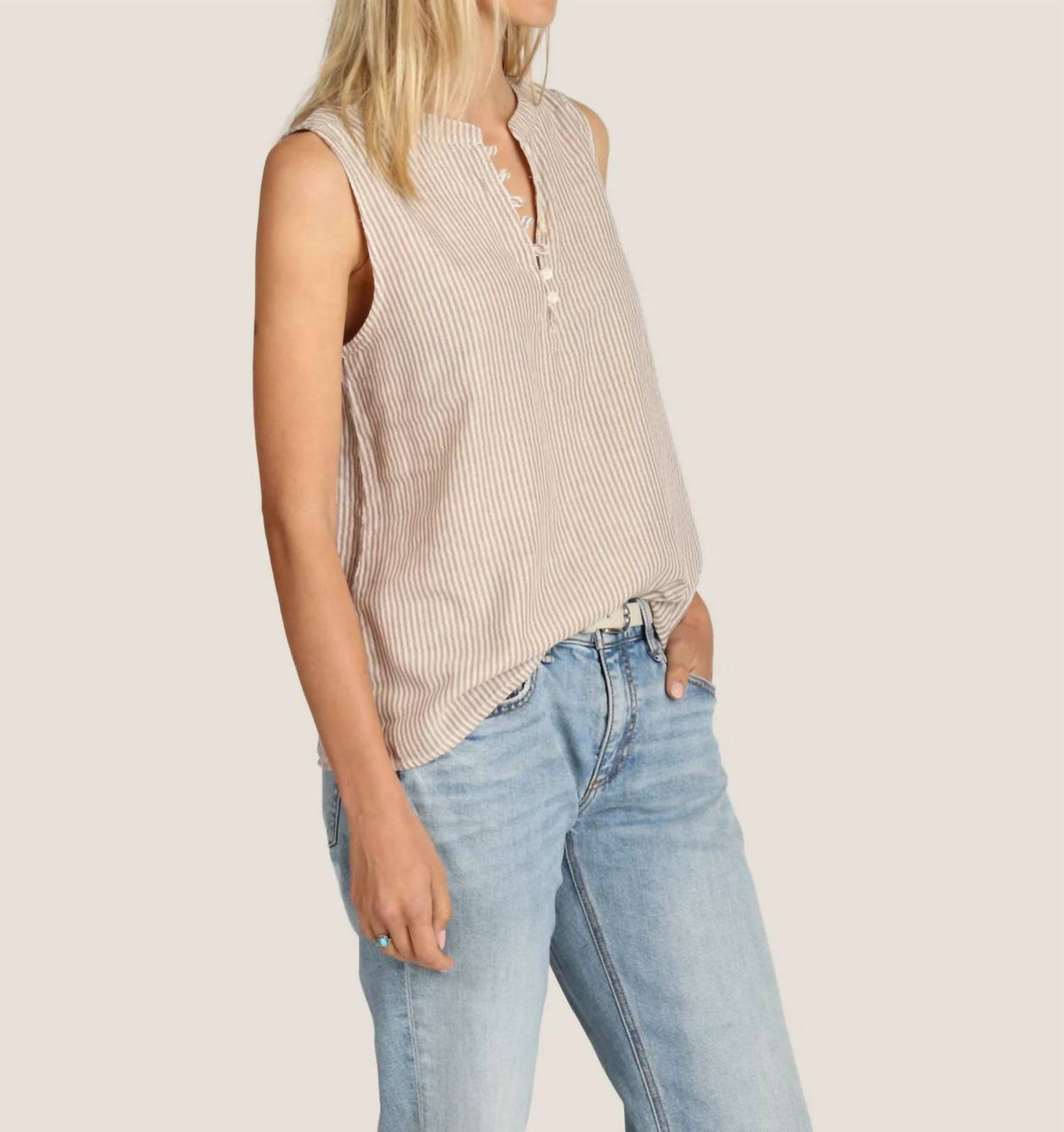 Dylan - A-Line Sleeveless Top