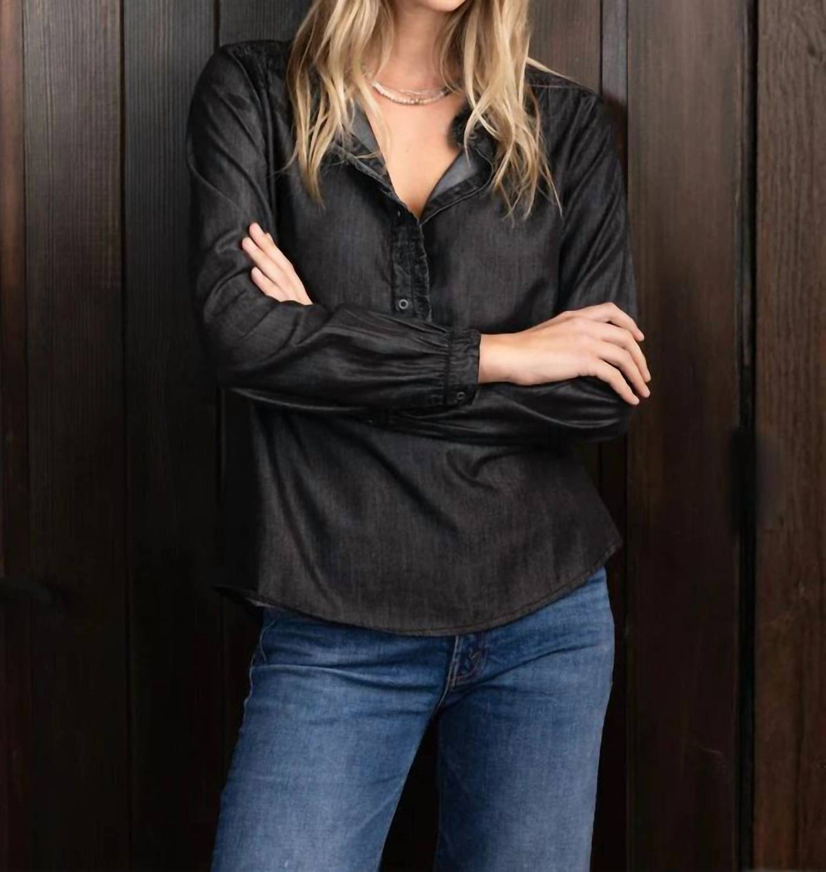 Dylan - Ruffle Up Blouse