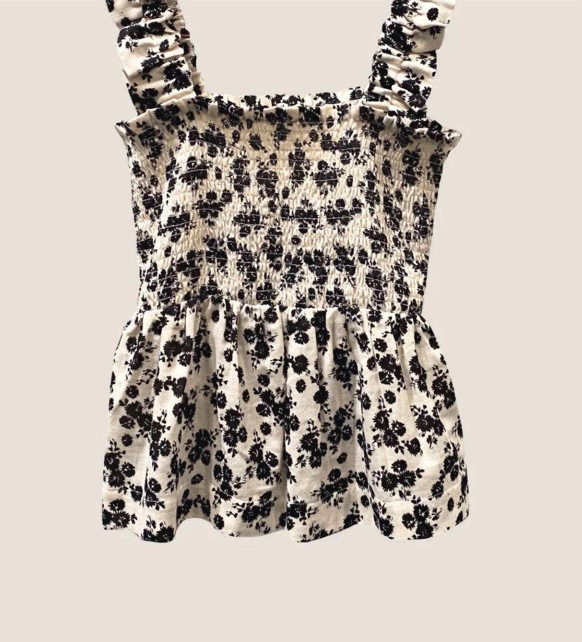 Dylan - Ruffled Peplum Top