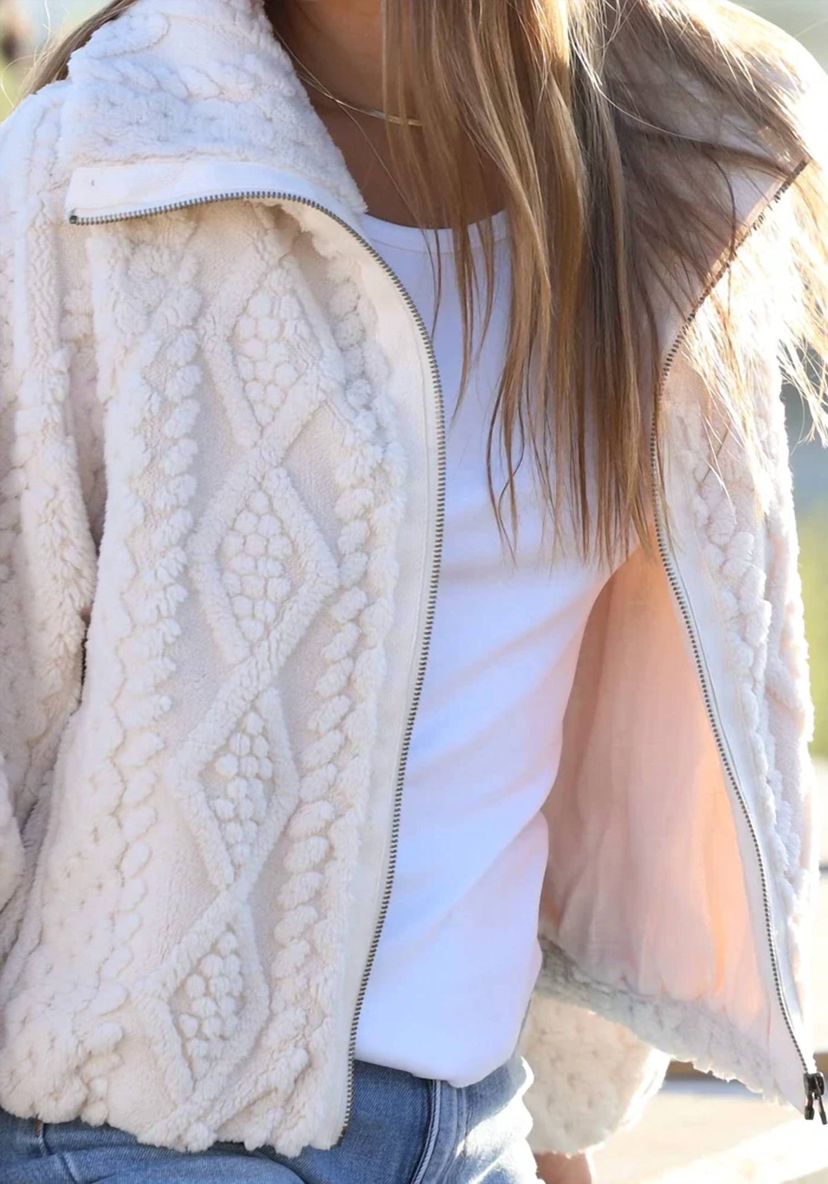 Dylan - So Cozy Cable Lined Jacket