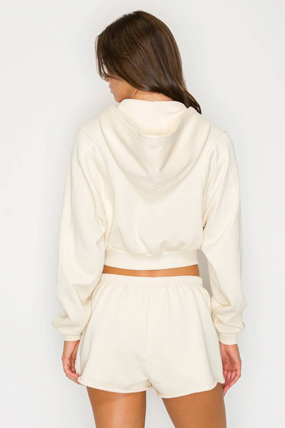 Knit Riot - Cove Crop Zip Hoodie