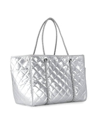 Haute Shore - Women's Shiny Puffer Tote