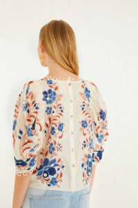 Farm Rio - Renata Floral Blouse Top