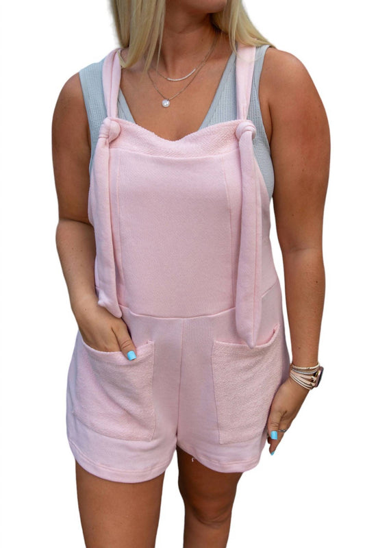 Bucketlist - French Terry Overall Romper