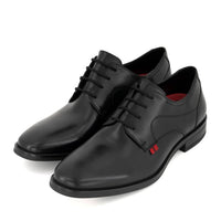 Andrea Men's Leather Oxford Shoes in black - men's shoe - view 5