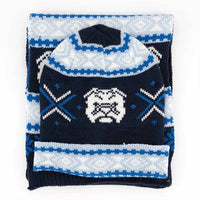 Club Room - Men's Bulldog Hat And Scarf Set