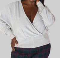 Bitte Kai Rand - MULLEIN COTTON WRAP SWEATER