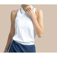 SOUTHERN TIDE Kristy Performance Tank in classic white - women's tank top
