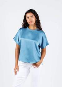 Simkhai - Addy Short Sleeve Knit Back T Shirt
