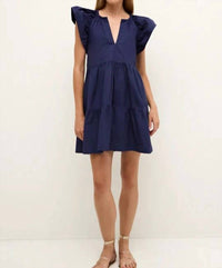 Marie Oliver Kara Dress in naval - women's dress