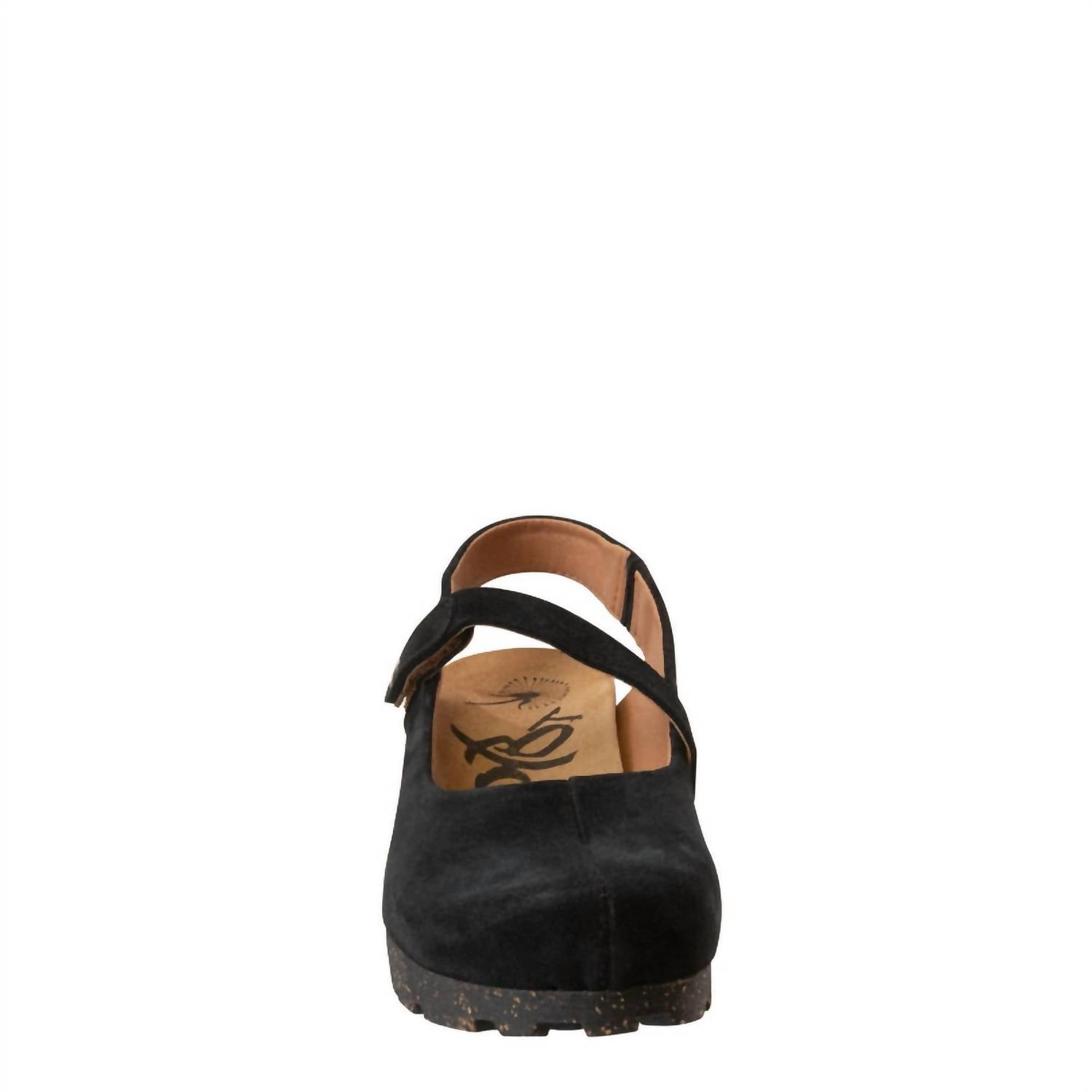 OTBT Women's Prog Wedge Clogs in black - women's shoe - alternate view