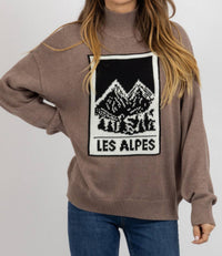 Lalavon - Les Alpes Graphic Sweater