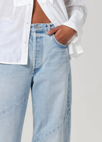 Citizens Of Humanity - Ayla Swirl Baggy Cuffed Jeans