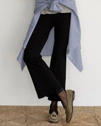Donni. - Rib Kick Flare Pant