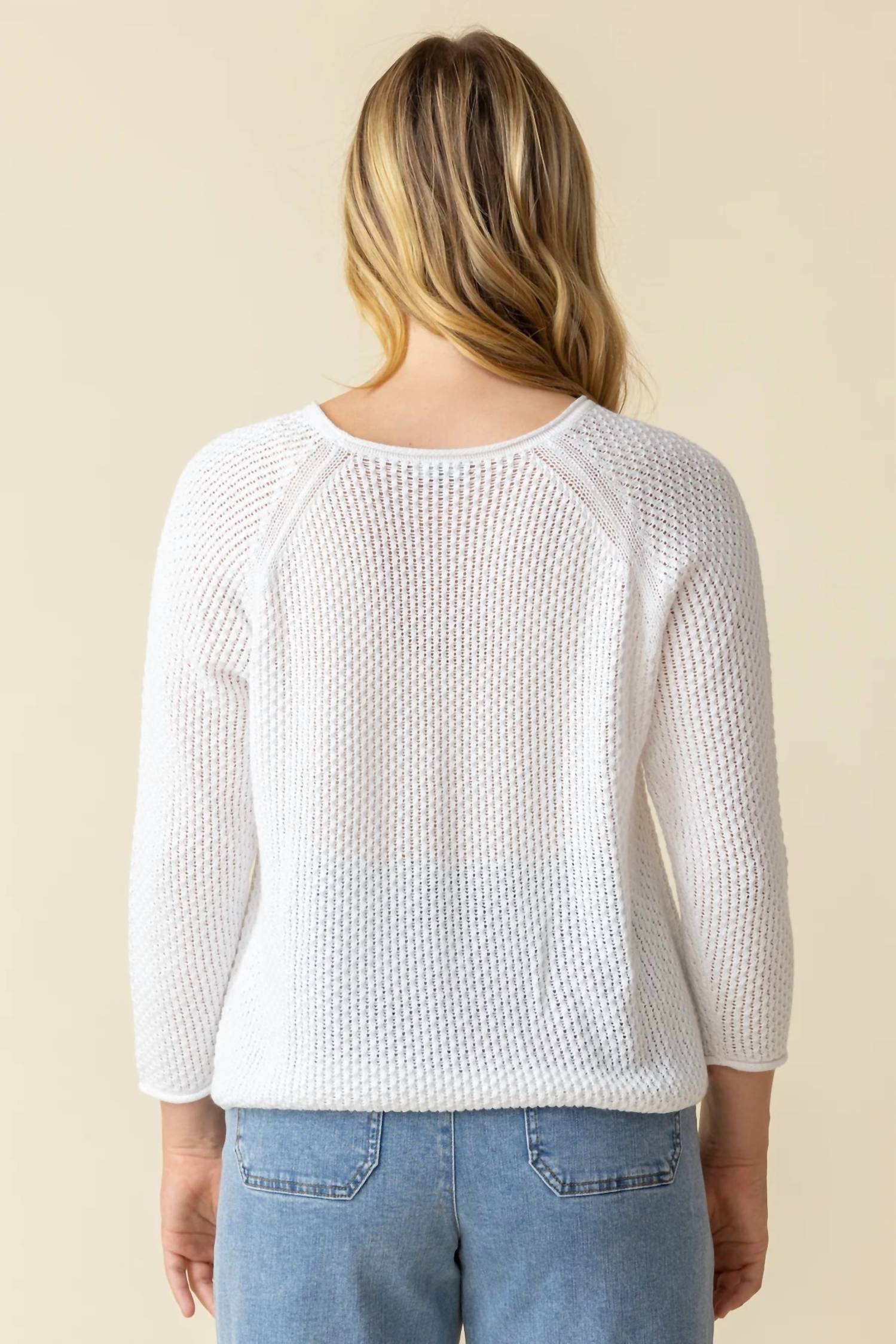 Habitat - Coastal Crochet Sweater