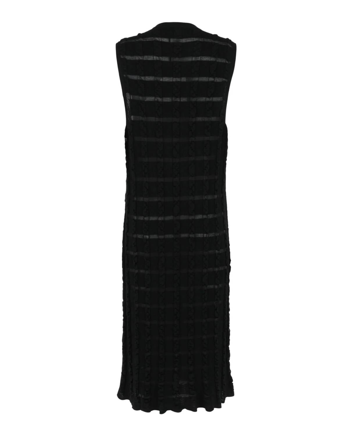 Salvatore Ferragamo - Women's Cable Knit Midi Dress