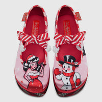 Hot Chocolate Design Women's Betty Claus Mary Jane Platform Shoes in pink - women's shoe