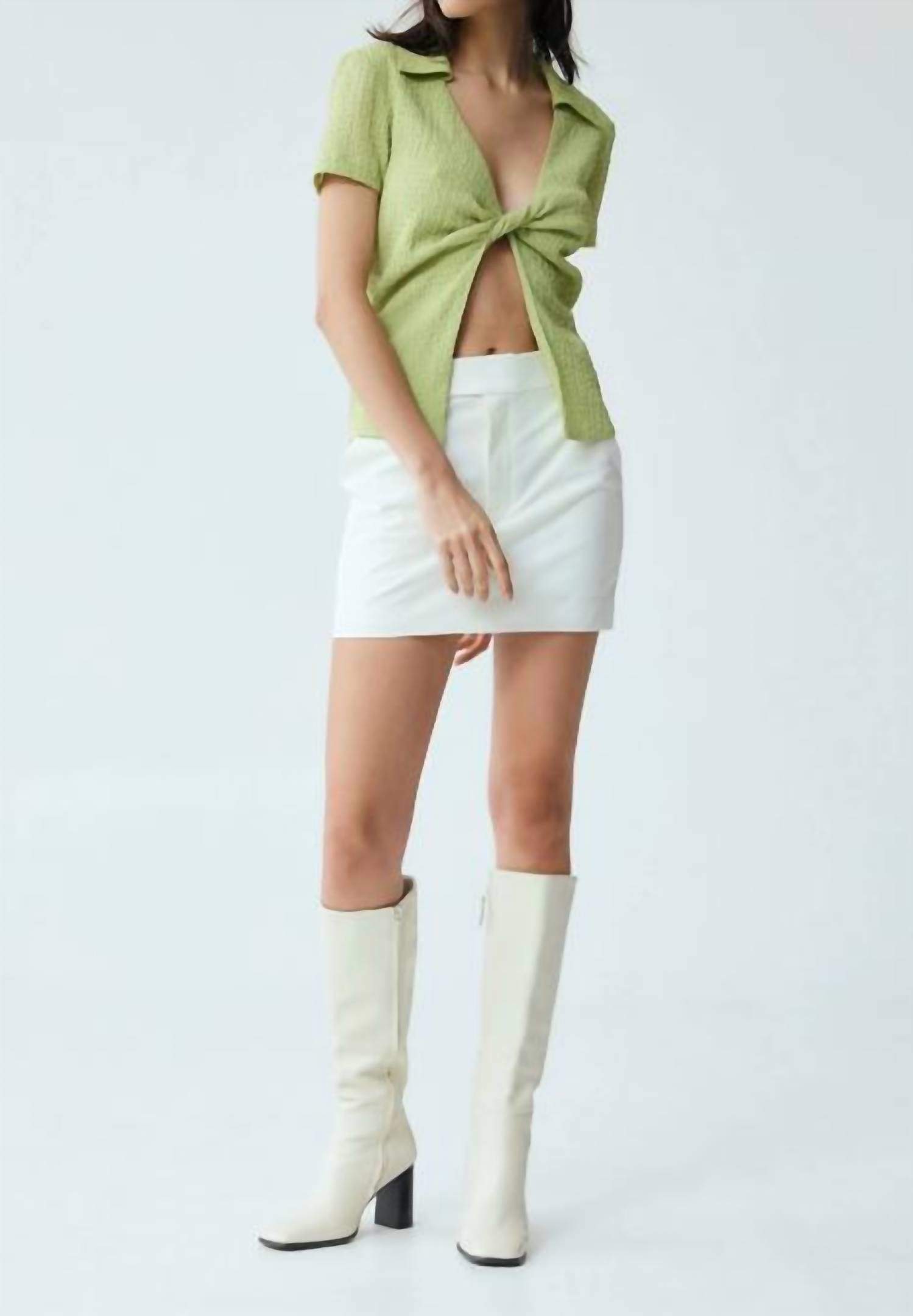 Third Form - Waffle Twist Shirt