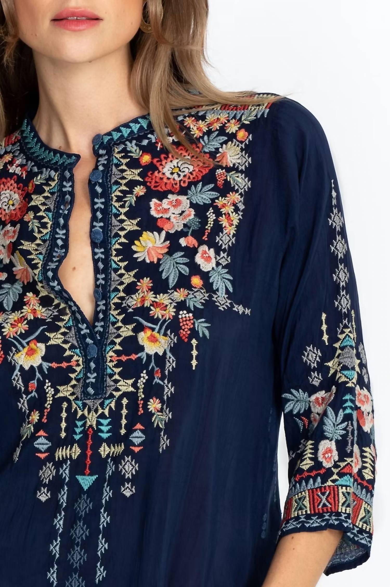 Johnny Was - Vicenza Embroidered Tunic