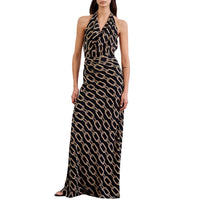 Nili Lotan - Alba Halterneck Dress