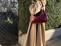 HOBO Women's Madison Shoulder Bag in garnet gloss - women's bag - view 4