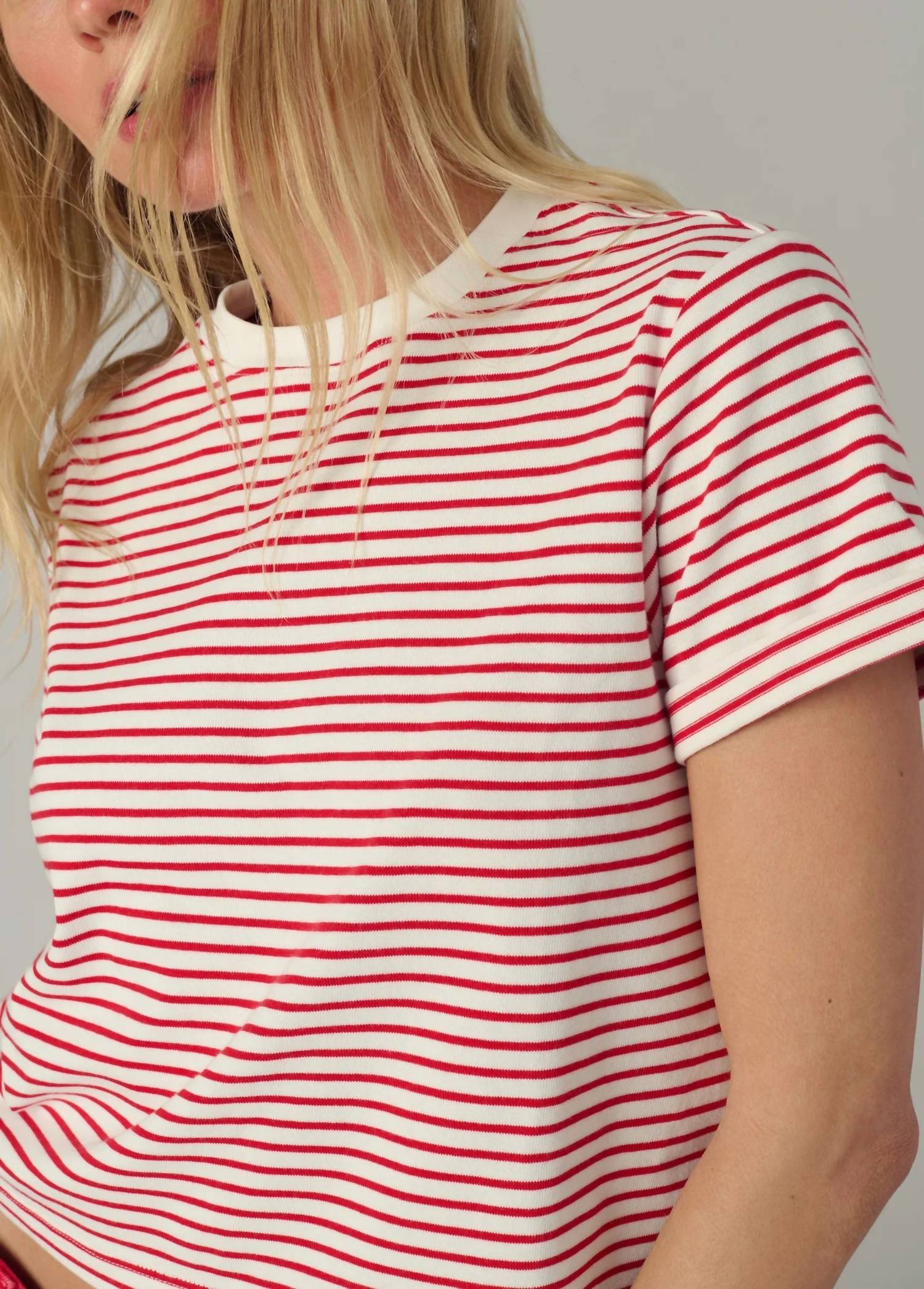 Joe'S Jeans - Stripe Boxy Tee