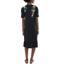 Johnny Was - ZIVIANA RUFFLE HEM KNIT MIDI DRESS