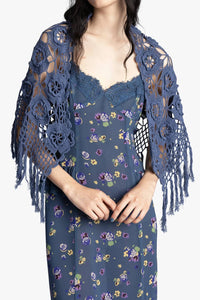 Anna Sui - Night Blooming Chiffon Slip Dress