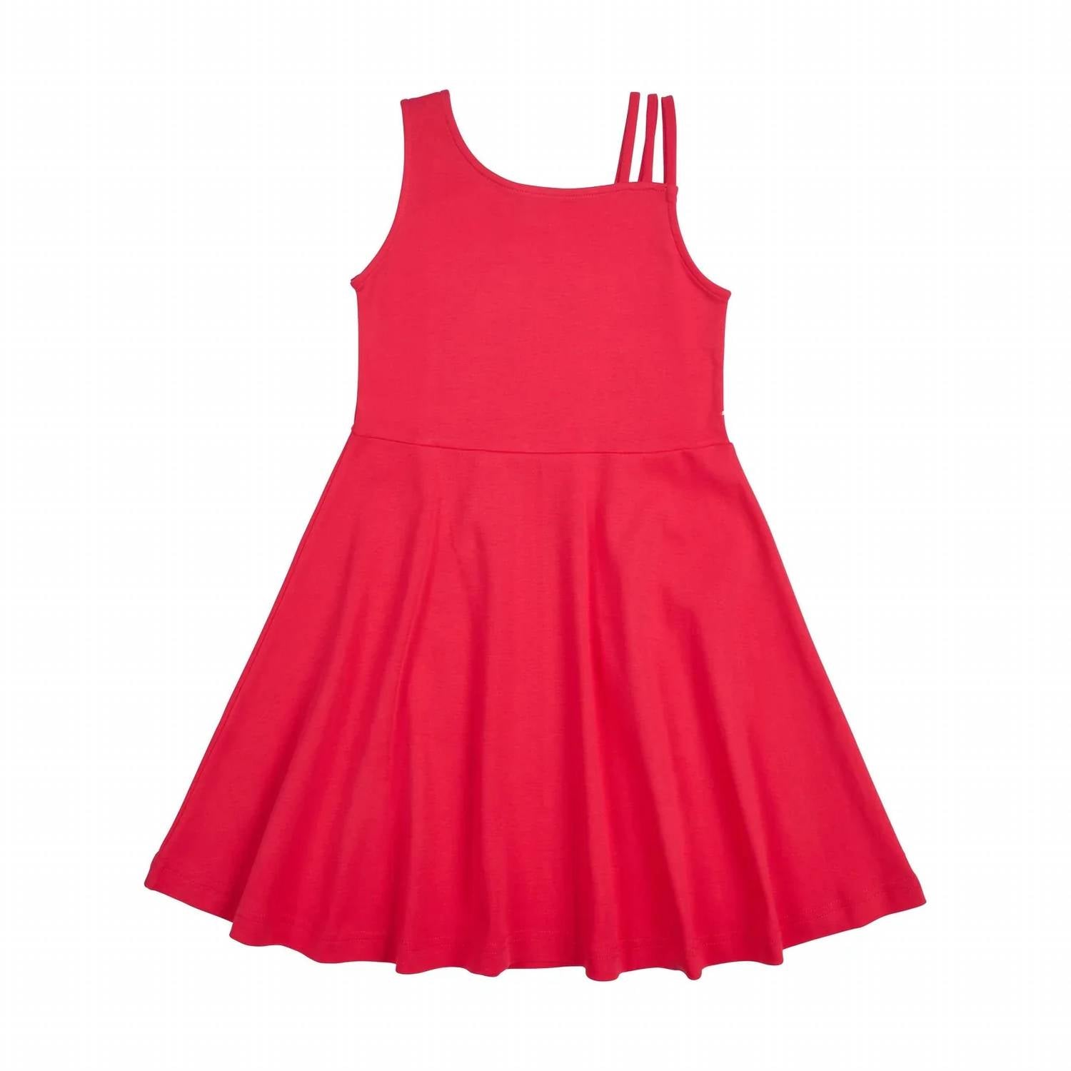 Florence Eiseman - Girls Knit Asymmetrical Neck Dress