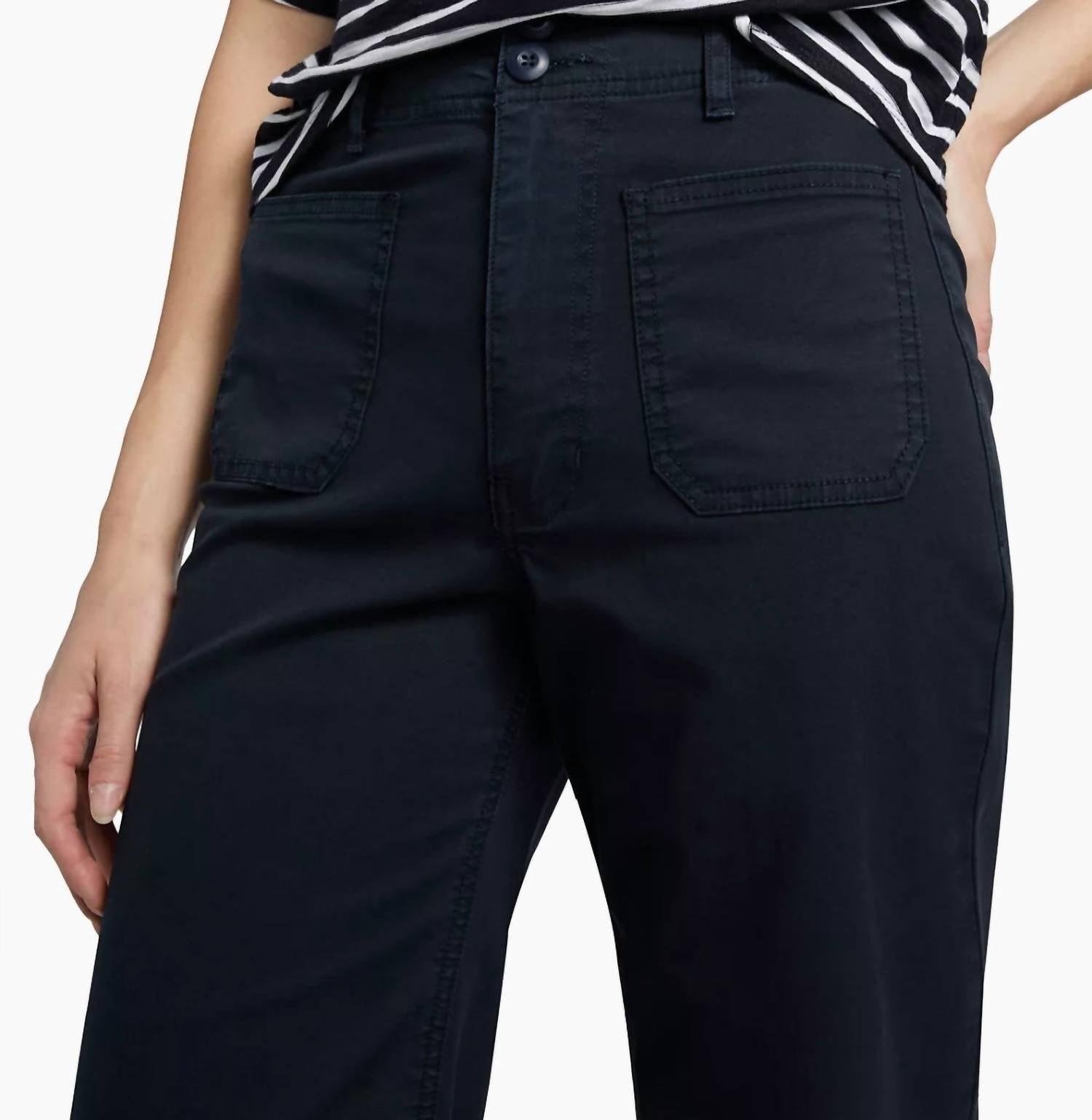 Veronica Beard - Grant Cropped High-rise Wide Leg Pants