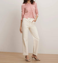Veronica Beard - Leah Mid Rise Straight Leg Jeans