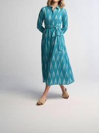 Guadalupe Design - Luciana Ikat Midi Dress