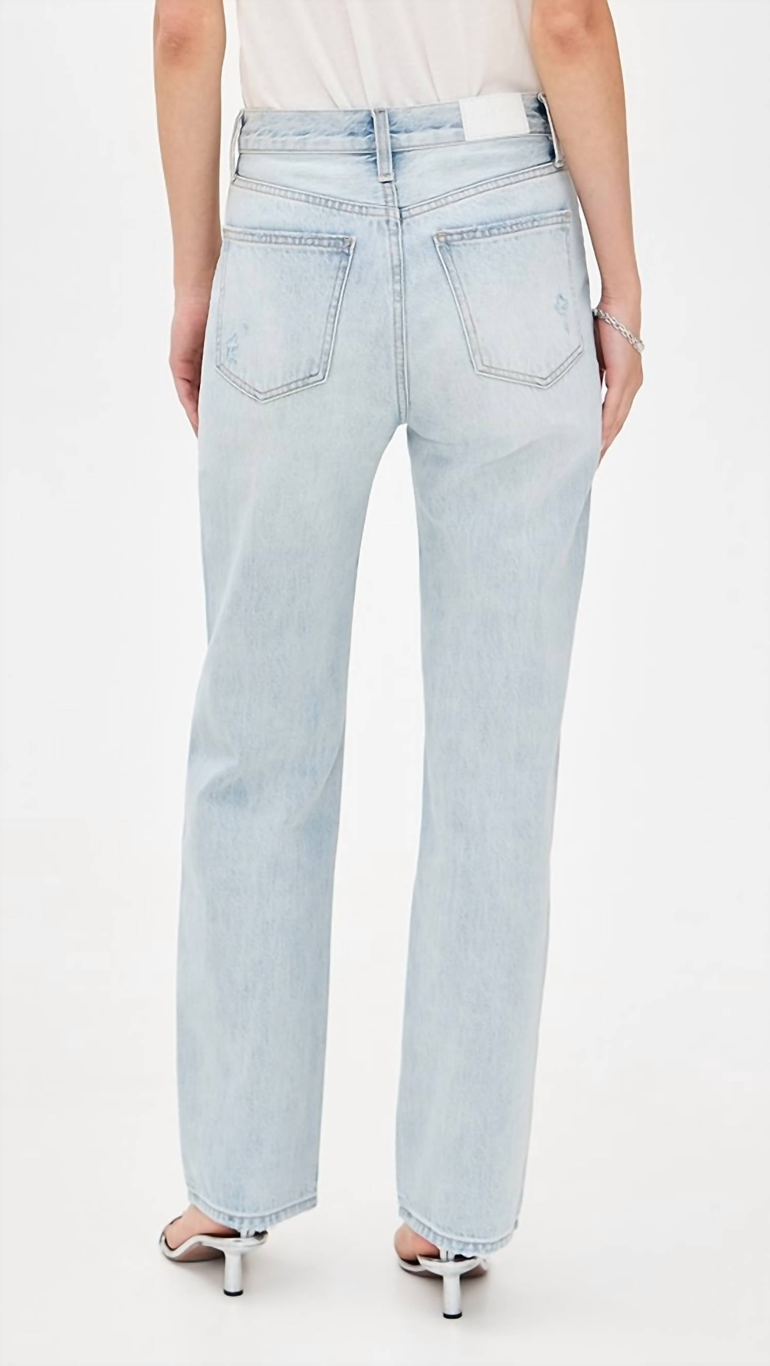 Pistola - Cassie High Rise Straight Jean