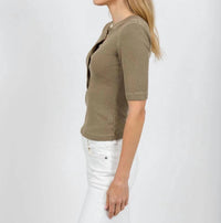 Citizens Of Humanity - Nali Short Sleeve Henley Tee