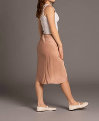 N°21 - Satin Midi Skirt